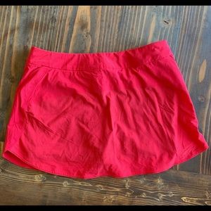 Outdoor Voices Red Exercise Skort